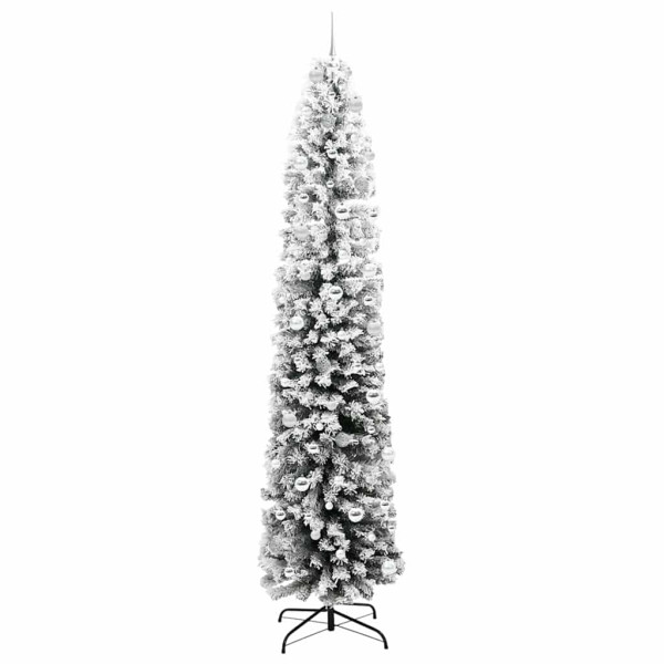 Árbol de Navidad artificial Verde 240 cm PVC. Acero y Plástico M 4