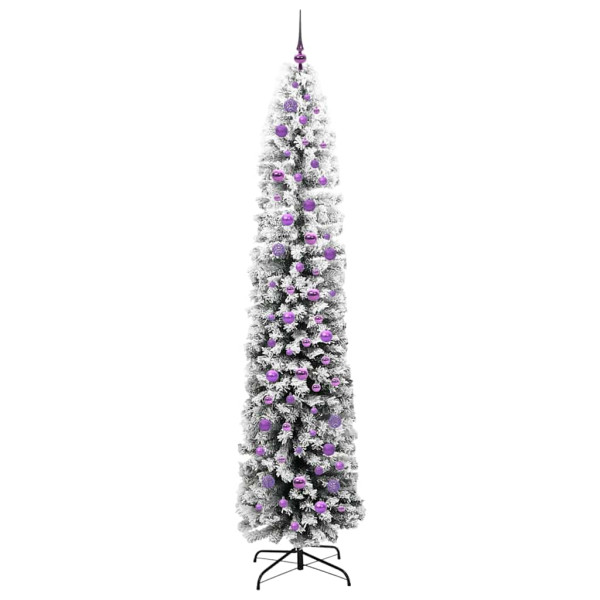 Árbol de Navidad artificial Verde 240 cm PVC. Acero y Plástico M 4