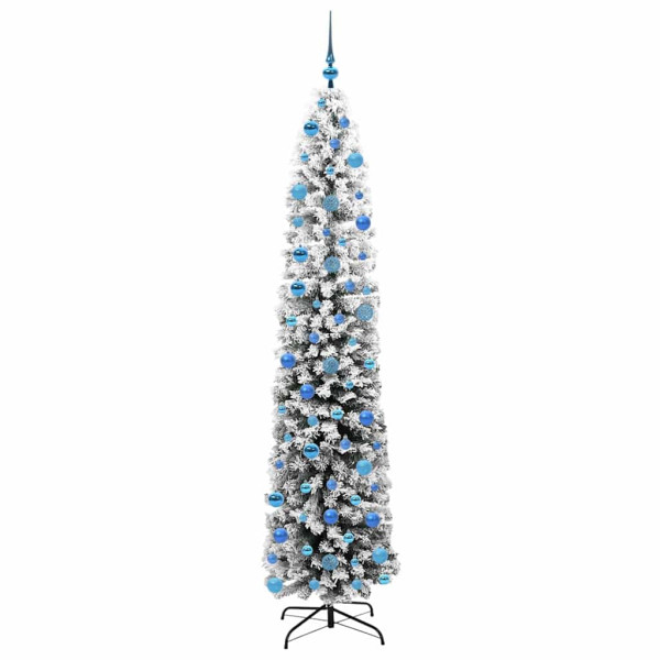 Árbol de Navidad artificial Verde 240 cm PVC. Acero y Plástico M 3