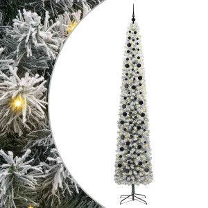 Árbol de Navidad artificial Verde 270 cm PVC. Acero y Plástico H
