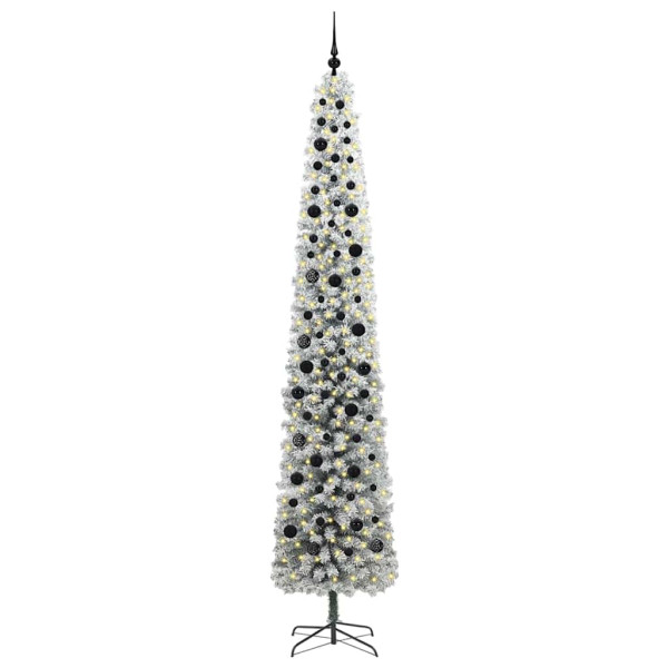 Árbol de Navidad artificial Verde 270 cm PVC. Acero y Plástico M 3