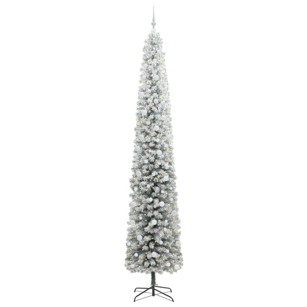 Árbol de Navidad artificial Verde 270 cm PVC. Acero y Plástico M 3