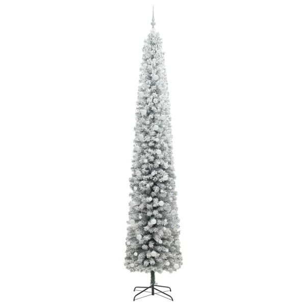 Árbol de Navidad artificial Verde 270 cm PVC. Acero y Plástico M 4