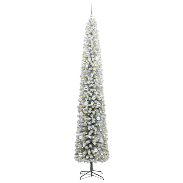 Árbol de Navidad artificial Verde 270 cm PVC. Acero y Plástico M 3