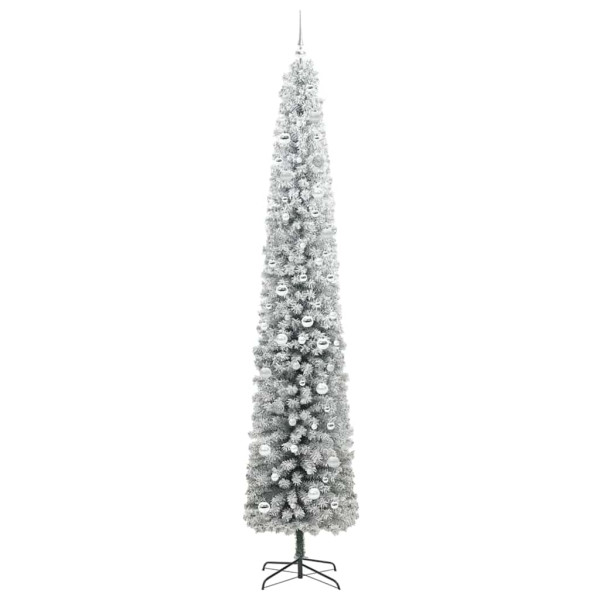 Árbol de Navidad artificial Verde 270 cm PVC. Acero y Plástico M 4