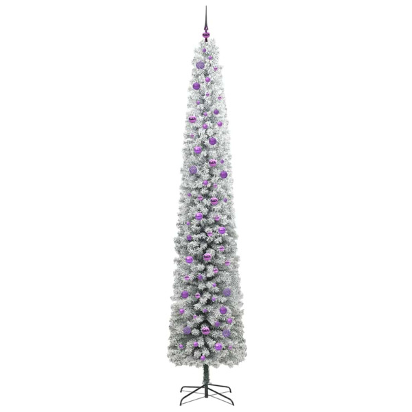 Árbol de Navidad artificial Verde 270 cm PVC. Acero y Plástico M 4