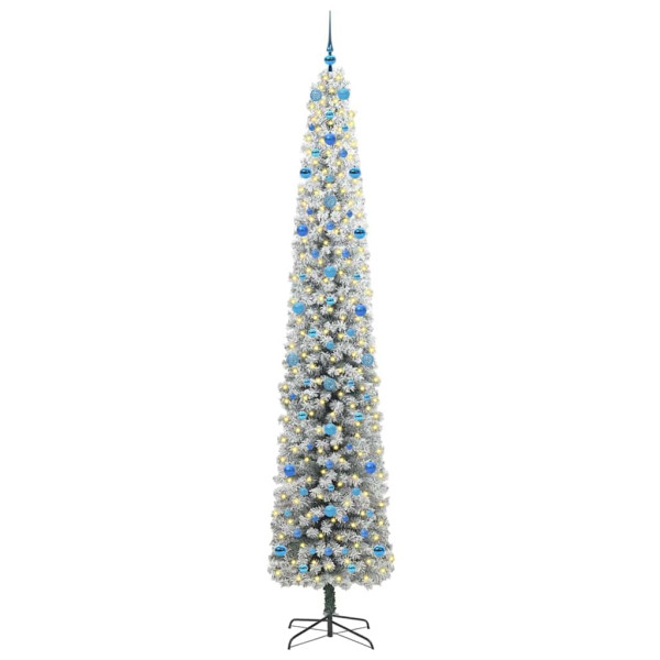 Árbol de Navidad artificial Verde 270 cm PVC. Acero y Plástico M 3