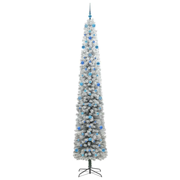 Árbol de Navidad artificial Verde 270 cm PVC. Acero y Plástico M 4