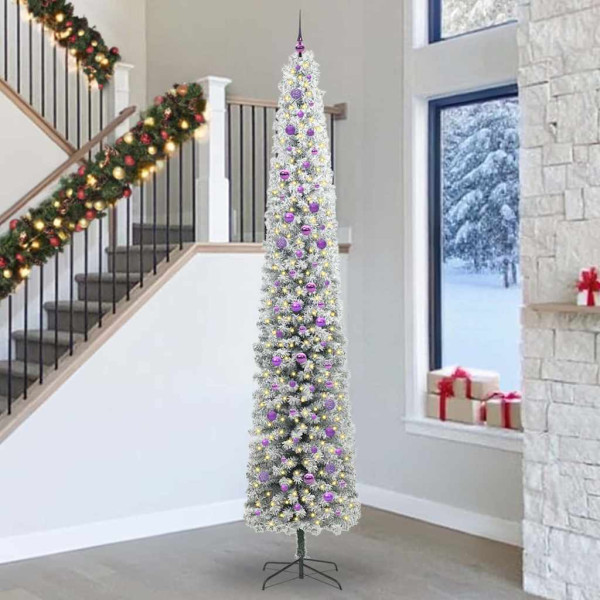 Árbol de Navidad artificial Verde 300 cm PVC. Acero y Plástico D