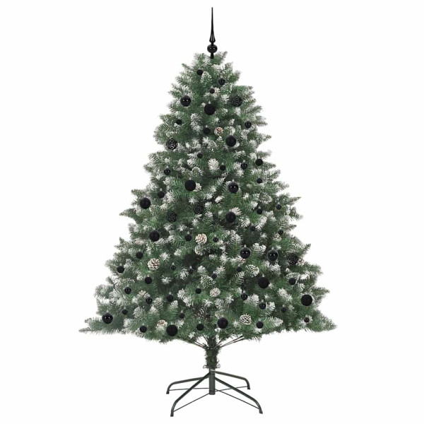 Árbol de Navidad artificial Verde 140 x 140 x 210 cm M 4