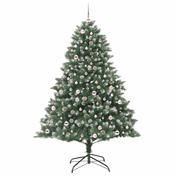 Árbol de Navidad artificial Verde 140 x 140 x 210 cm M 4