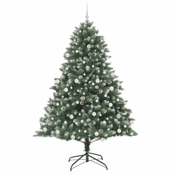 Árbol de Navidad artificial Verde 140 x 140 x 210 cm M 4