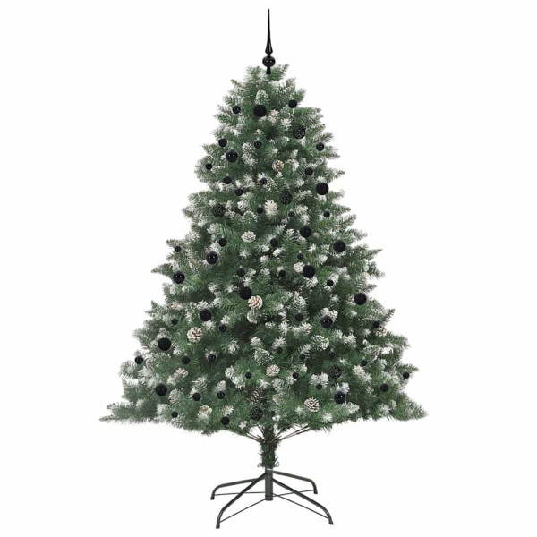 Árbol de Navidad artificial Verde 160 x 160 x 240 cm M 4