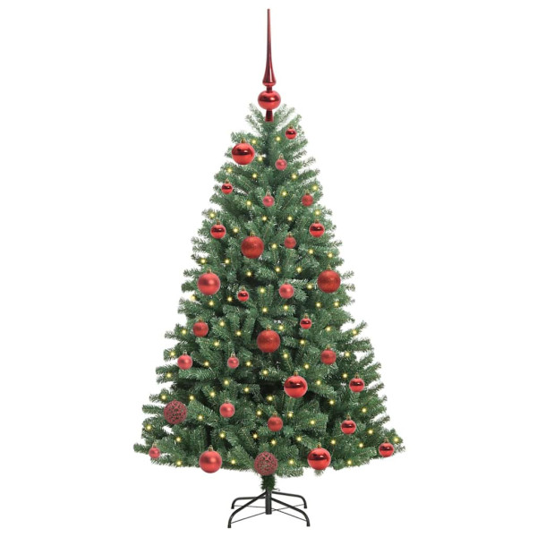 Árbol de Navidad artificial con ramas articuladas Verde 120 cm M 3