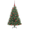 Árbol de Navidad artificial con ramas articuladas Verde 120 cm 4