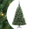 Árbol de Navidad artificial con ramas articuladas Verde 120 cm 2