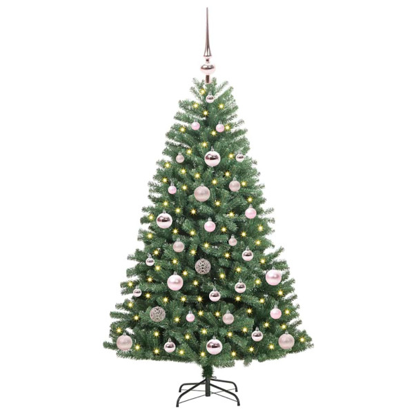 Árbol de Navidad artificial con ramas articuladas Verde 120 cm M 3