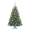 Árbol de Navidad artificial con ramas articuladas Verde 120 cm 3