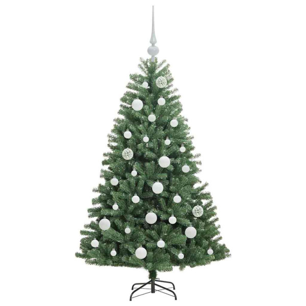 Árbol de Navidad artificial con ramas articuladas Verde 120 cm M 4