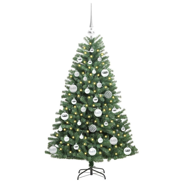 Árbol de Navidad artificial con ramas articuladas Verde 120 cm M 3