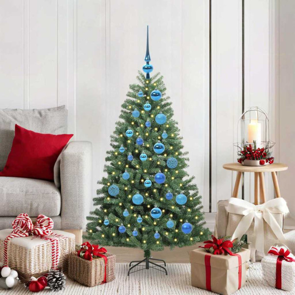 Árbol de Navidad artificial con ramas articuladas Verde 120 cm D