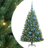 Árbol de Navidad artificial con ramas articuladas Verde 120 cm 2