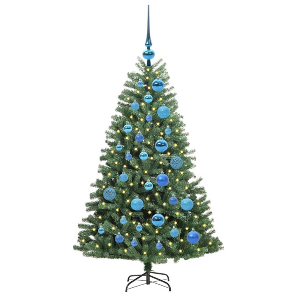 Árbol de Navidad artificial con ramas articuladas Verde 120 cm M 3