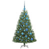 Árbol de Navidad artificial con ramas articuladas Verde 120 cm 3