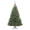 Árbol de Navidad artificial con ramas articuladas Verde 150 cm 3