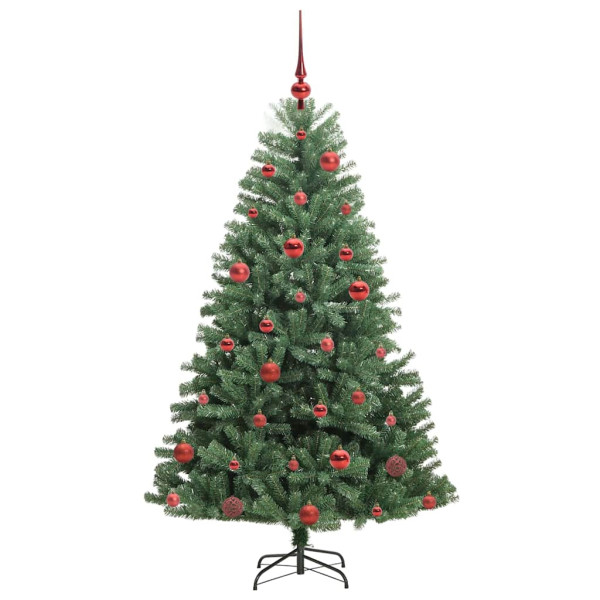 Árbol de Navidad artificial con ramas articuladas Verde 150 cm M 4