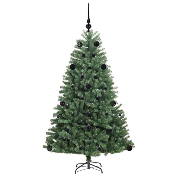 Árbol de Navidad artificial con ramas articuladas Verde 150 cm M 4