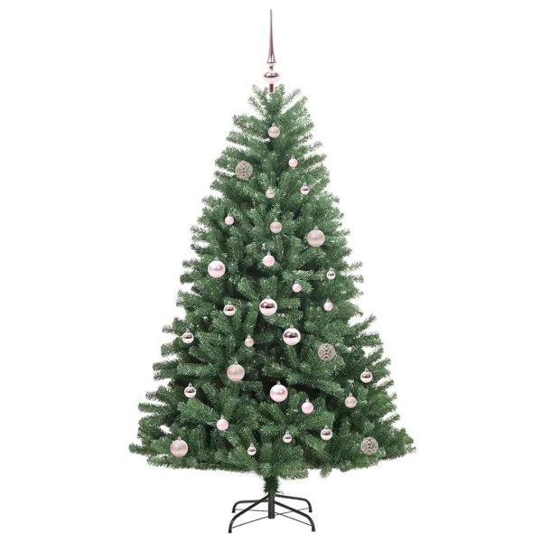 Árbol de Navidad artificial con ramas articuladas Verde 150 cm M 3