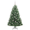 Árbol de Navidad artificial con ramas articuladas Verde 150 cm 3