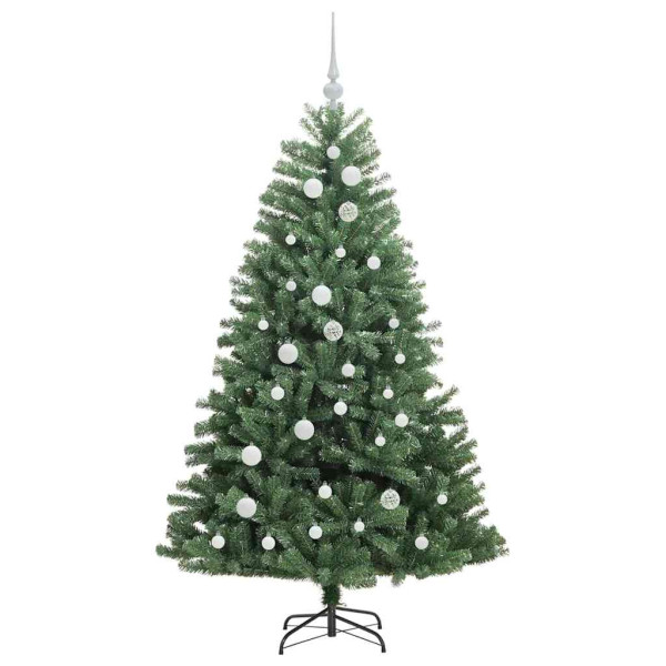 Árbol de Navidad artificial con ramas articuladas Verde 150 cm M 4