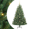 Árbol de Navidad artificial con ramas articuladas Verde 150 cm 2