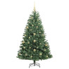 Árbol de Navidad artificial con ramas articuladas Verde 150 cm 4