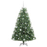 Árbol de Navidad artificial con ramas articuladas Verde 150 cm 3