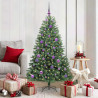 Árbol de Navidad artificial con ramas articuladas Verde 150 cm 1