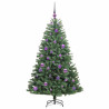Árbol de Navidad artificial con ramas articuladas Verde 150 cm 4