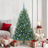 Árbol de Navidad artificial con ramas articuladas Verde 150 cm 1