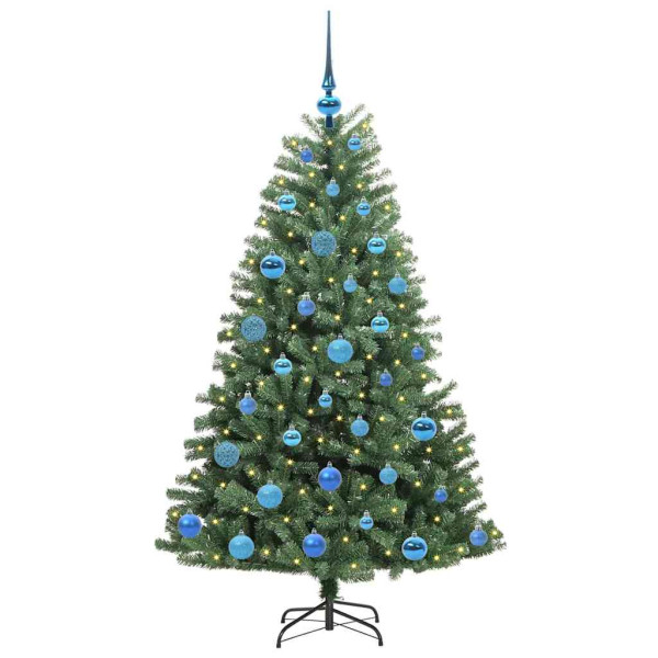 Árbol de Navidad artificial con ramas articuladas Verde 150 cm M 3