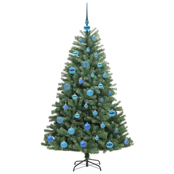 Árbol de Navidad artificial con ramas articuladas Verde 150 cm M 4