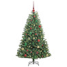 Árbol de Navidad artificial con ramas articuladas Verde 150 cm 3