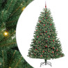 Árbol de Navidad artificial con ramas articuladas Verde 240 cm 2