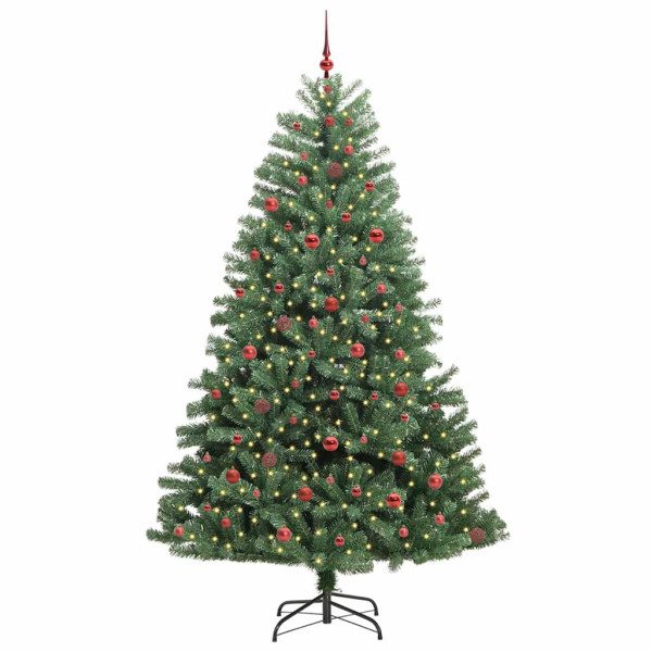 Árbol de Navidad artificial con ramas articuladas Verde 240 cm M 3