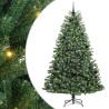 Árbol de Navidad artificial con ramas articuladas Verde 240 cm 2