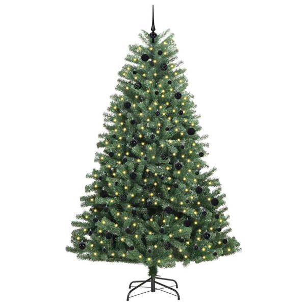 Árbol de Navidad artificial con ramas articuladas Verde 240 cm M 3