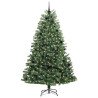 Árbol de Navidad artificial con ramas articuladas Verde 240 cm 3