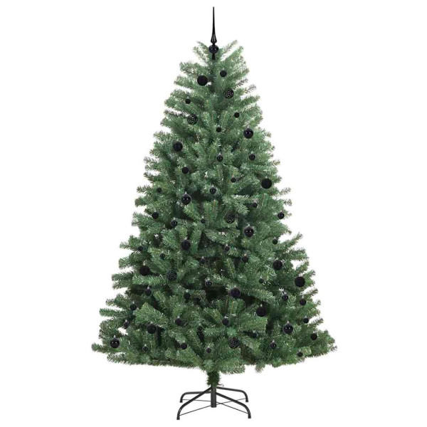 Árbol de Navidad artificial con ramas articuladas Verde 240 cm M 4