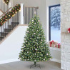 Árbol de Navidad artificial con ramas articuladas Verde 240 cm 1